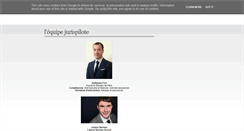 Desktop Screenshot of consultants.jurispilote.fr
